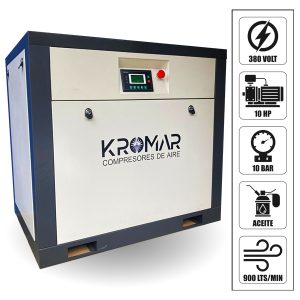 COMPRESOR DE TORNILLO SILENCIOSO 10HP
